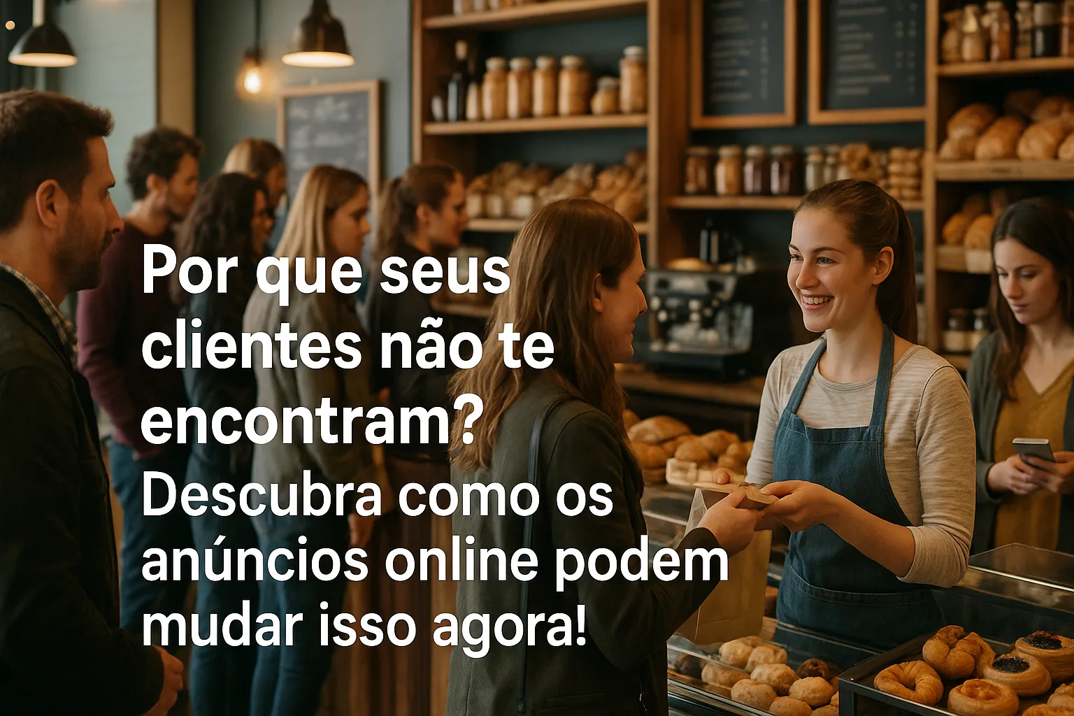 Por que seus clientes não te encontram Descubra como os anúncios online podem mudar isso agora!