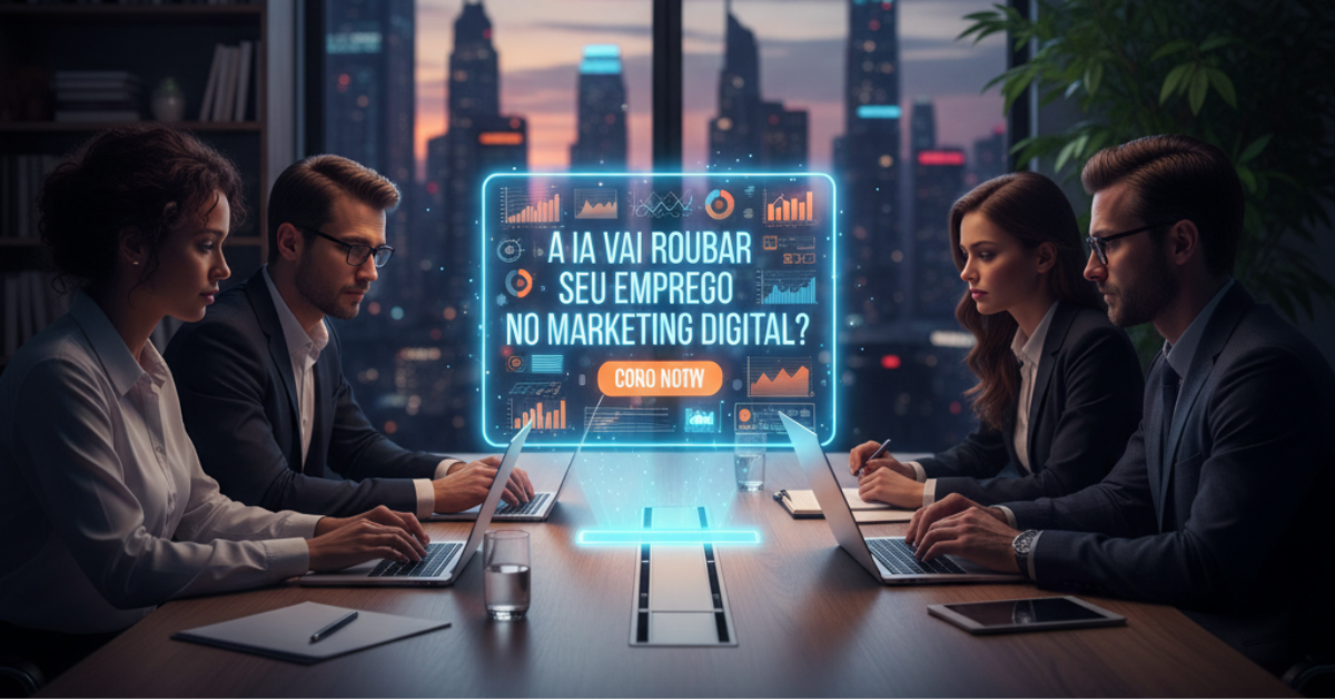 A IA Vai Roubar Seu Emprego no Marketing Digital