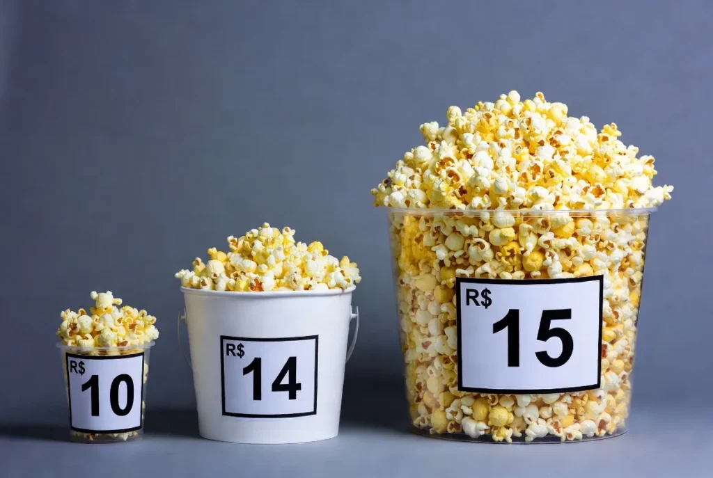 A Estratégia da Pipoca Como vender o produto mais caro fazendo o cliente achar que está levando vantagem (O Efeito Isca)