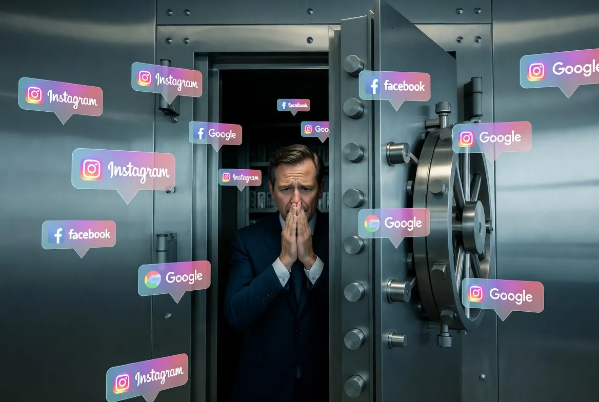 O Imposto da Invisibilidade Quanto custa para a sua empresa não aparecer no Google e no Meta